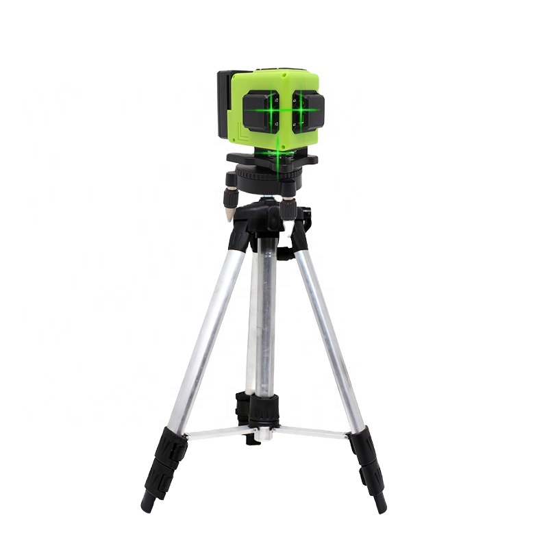 3d nivel laser self leveling 360 green laser level with tripod