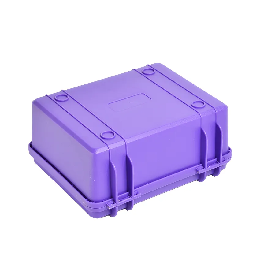 Simple Hard PP Injection Molded Plastic Tool Carrying Packing Case
