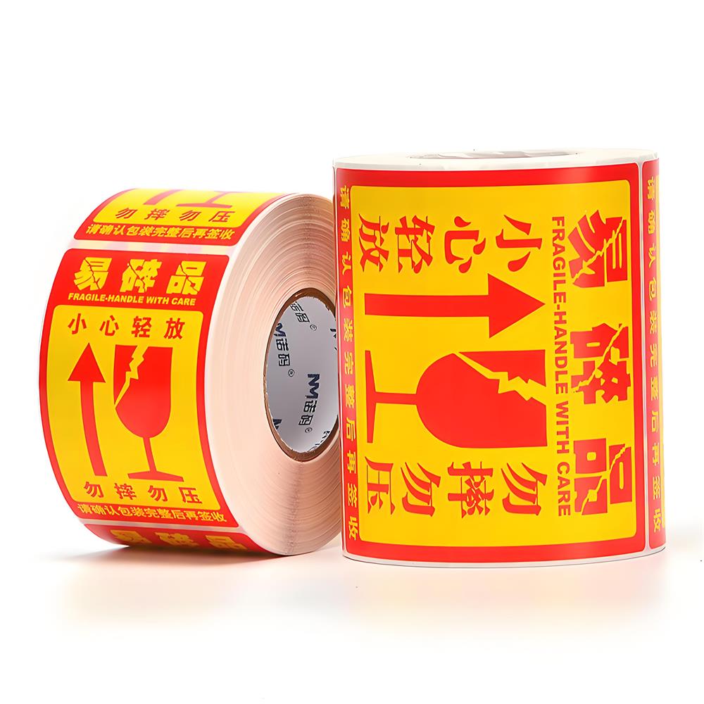 Factory Wholesale Logo Label Printing stickers Packaging Labels Adhesive sticker Direct Thermal Paper