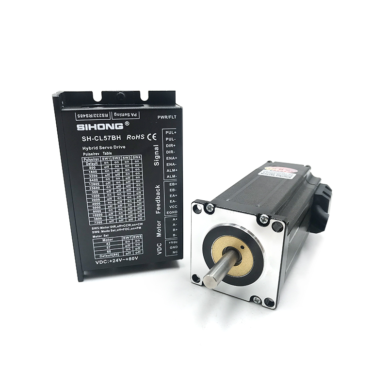 Sihengmotor CE качество 2 Фаза Nema23 48V мотора сервопривода 3Nm шаговый двигатель и драйвер для лазерной резки