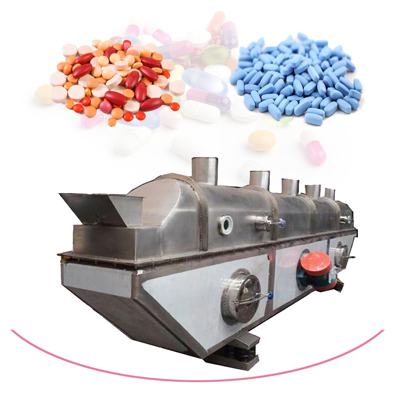 High quality Dryer Fluidiz Reactor Fluidized Fluid Bed Drying Equipment