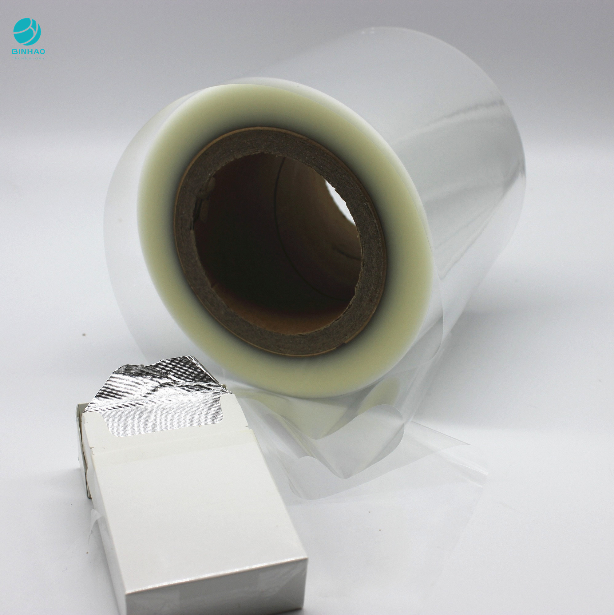 Clear Transparent Plastic Bopp Shrink Film For Cigarette Tobacco Packaging