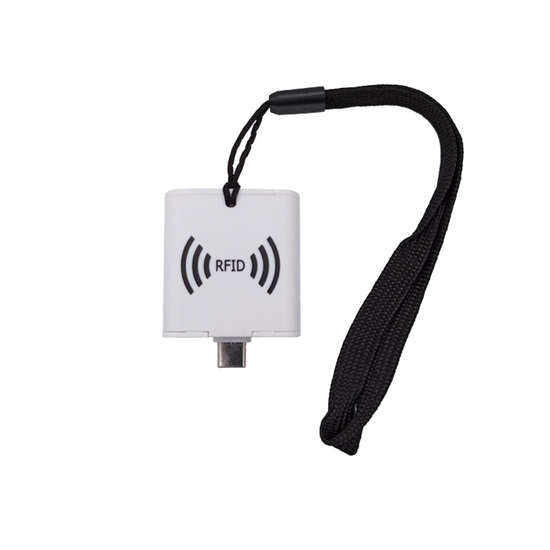 FONKAN 860-960 МГц UHF RFID OTG Android Считыватель интерфейса Type-c 1 м портативный считыватель телефонов с APK и SDK