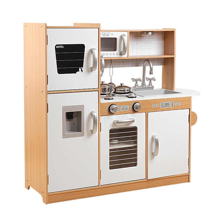 Wooden Chef Pretend Play Toy Kitchen Set Toy Kitchen Kids Cooking Role Play Toy Pretend Big Kitchen Utensil Sets
