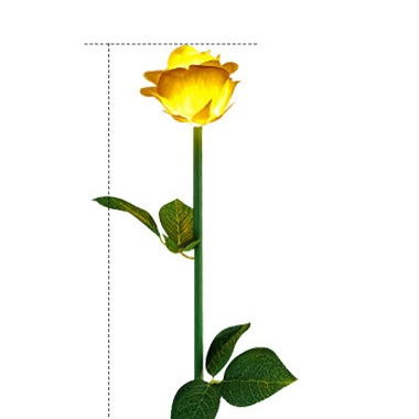 Amazon hot sales new arrival outdoor decor led light artificial flowers light