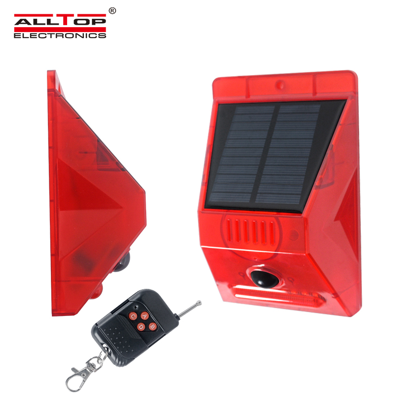 ALLTOP новые продукты IP65 водонепроницаемый пульт дистанционного управления 3w Открытый все в одном светодиодный светофор на солнечной батарее