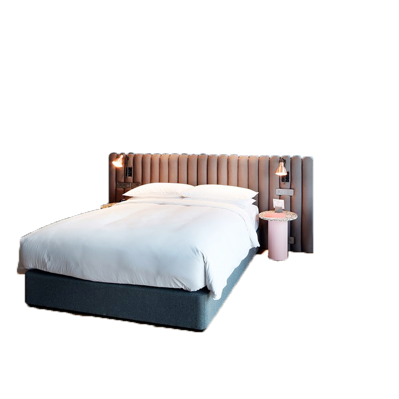 New luxury modern tufted upholstered 160x200 queen hotel bed room home furniture design