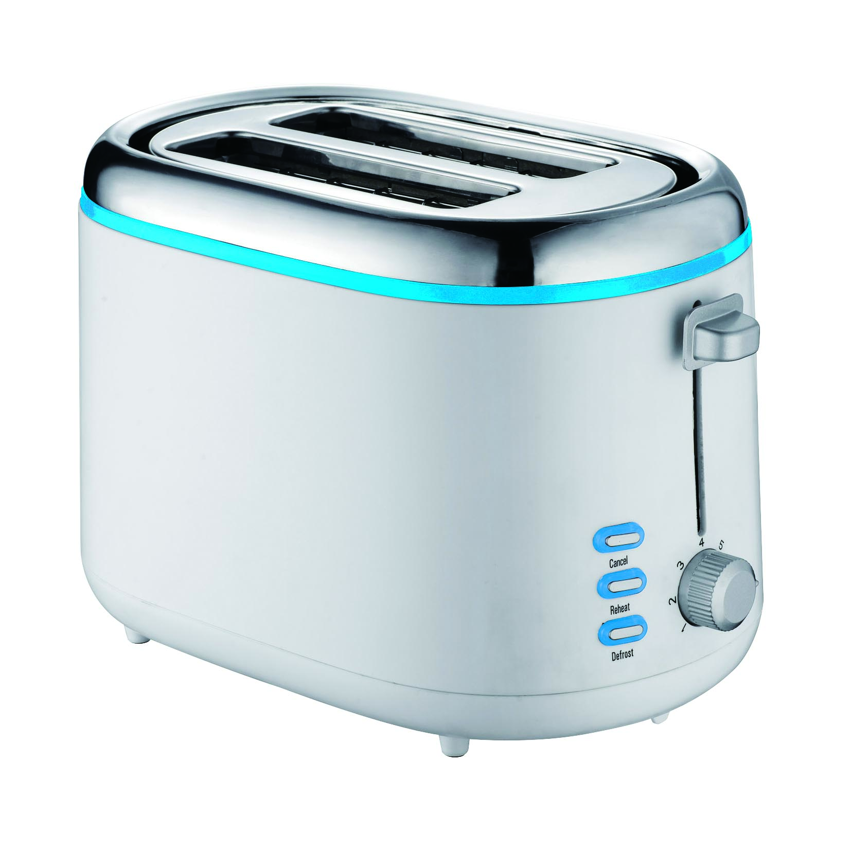 Оптовая продажа, Прямая продажа с фабрики Цена 850W два куска два слота S/S Топ, многофункциональные со световым индикатором тостер хлеба