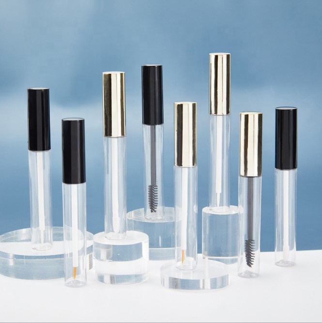 Lip Gloss Tube Customized Logo Surface Cosmetic Pcs Lipstick Plastic Printing Mascara Tube Origin Type Shape