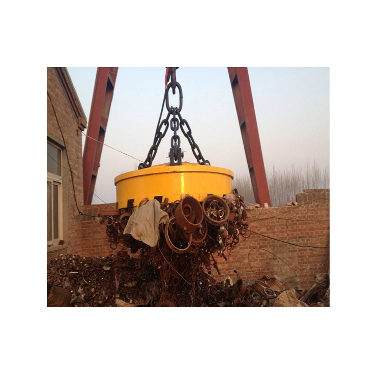 best selling 2000kg Lifting Magnet crane for steel plate