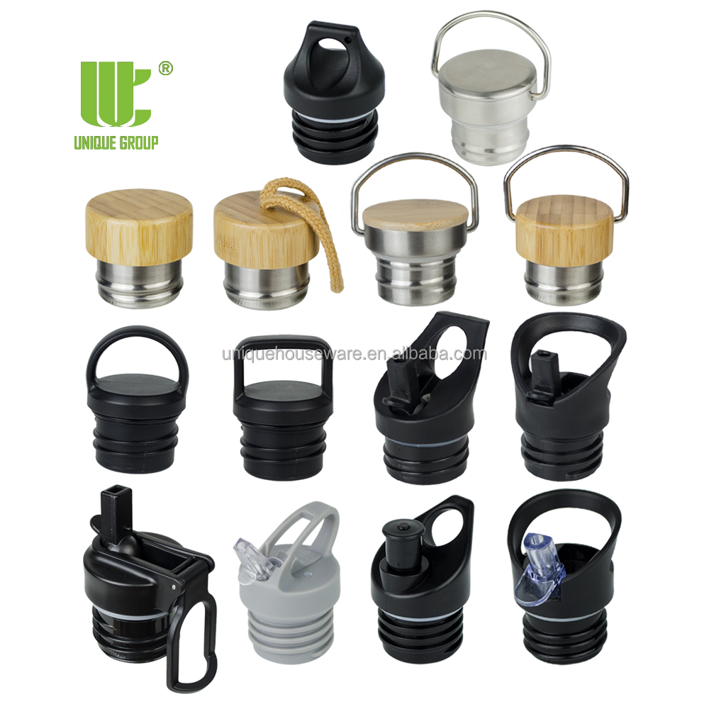 Unique Group Replacement Screw Cap Straw Lid for Hydro Water Bottle Flask Standard Mouth Flex Lid
