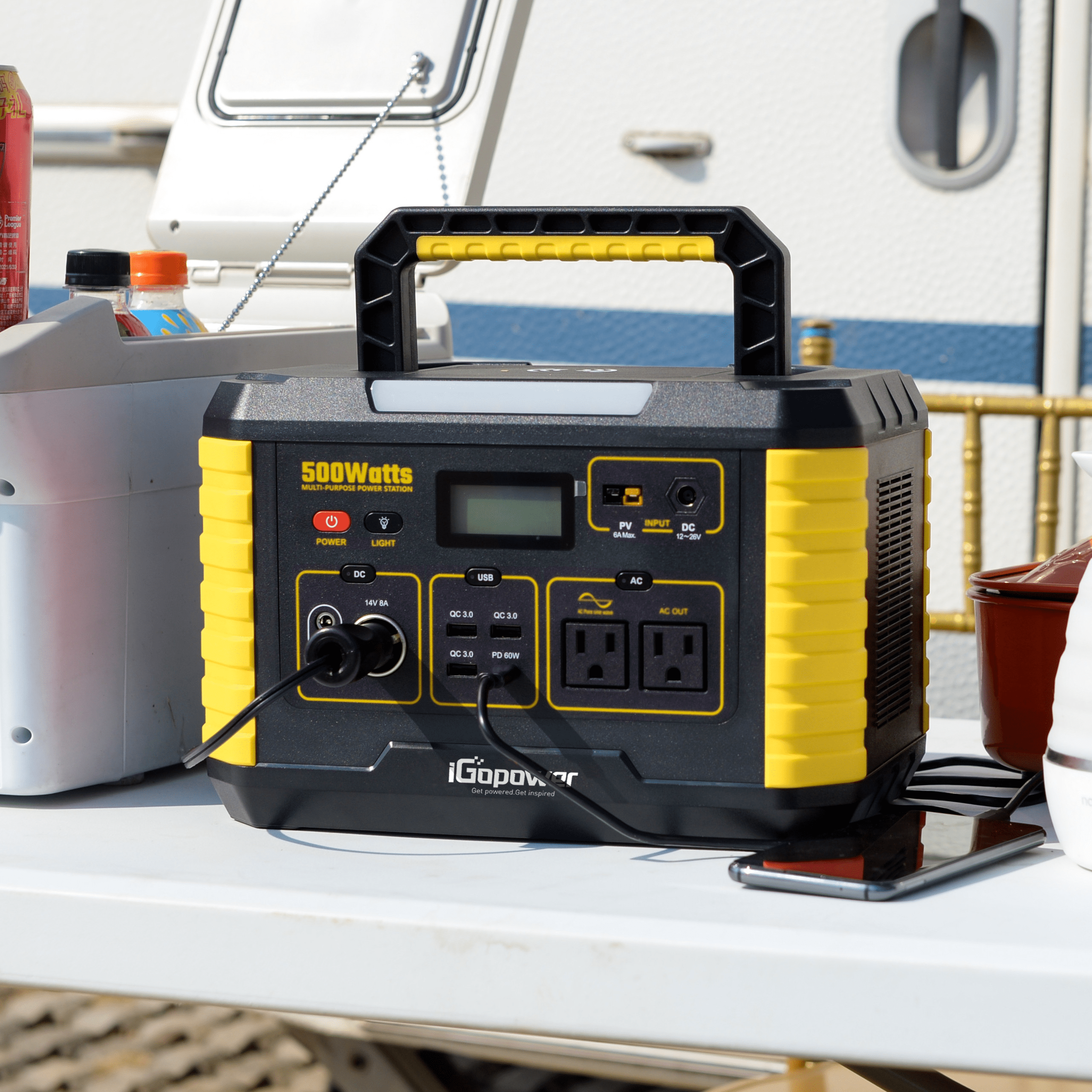 Customized Lithium Ion 1000 Watt Solar Generator Power Bank 500W 1000W Portable Power Station Powre Supply