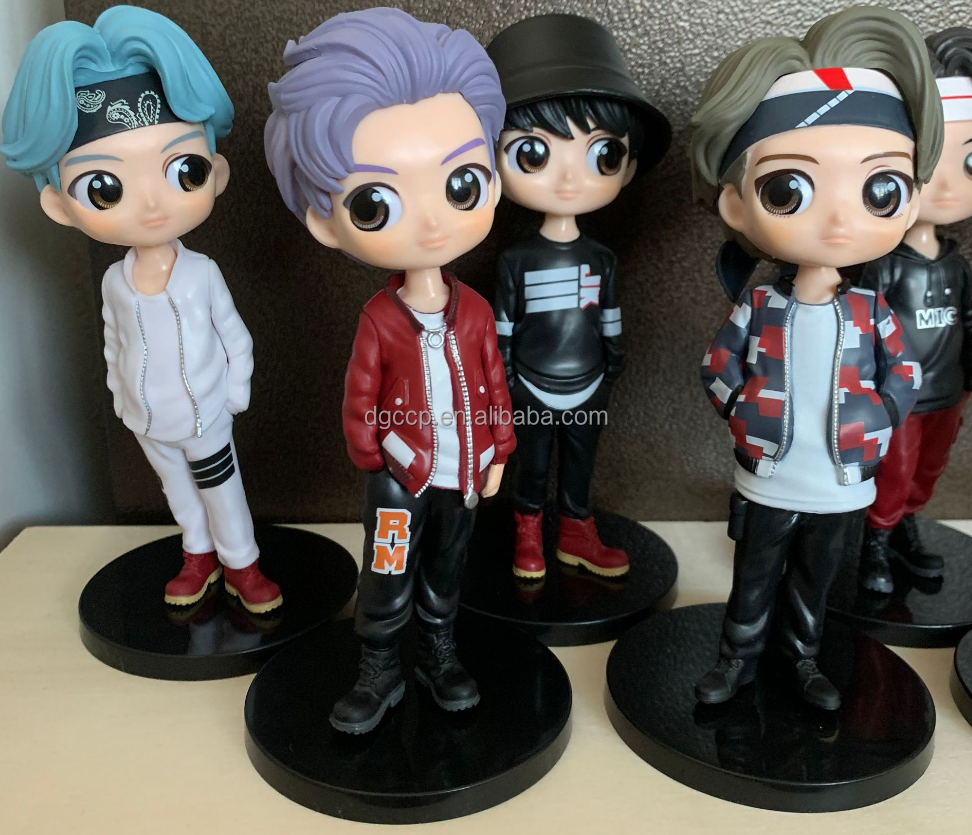 Фигурки героев Kpop Idol Group Bangtan Boys BTS, фигурки героев для коллекции, Высота 15-16 см