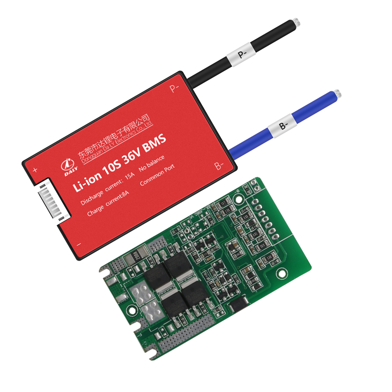 Литий-ионный аккумулятор Daly BMS 10S 15A bms 36 в 37 в 18650 3p, защитная плата pcm для тока 15 Ач без баланса