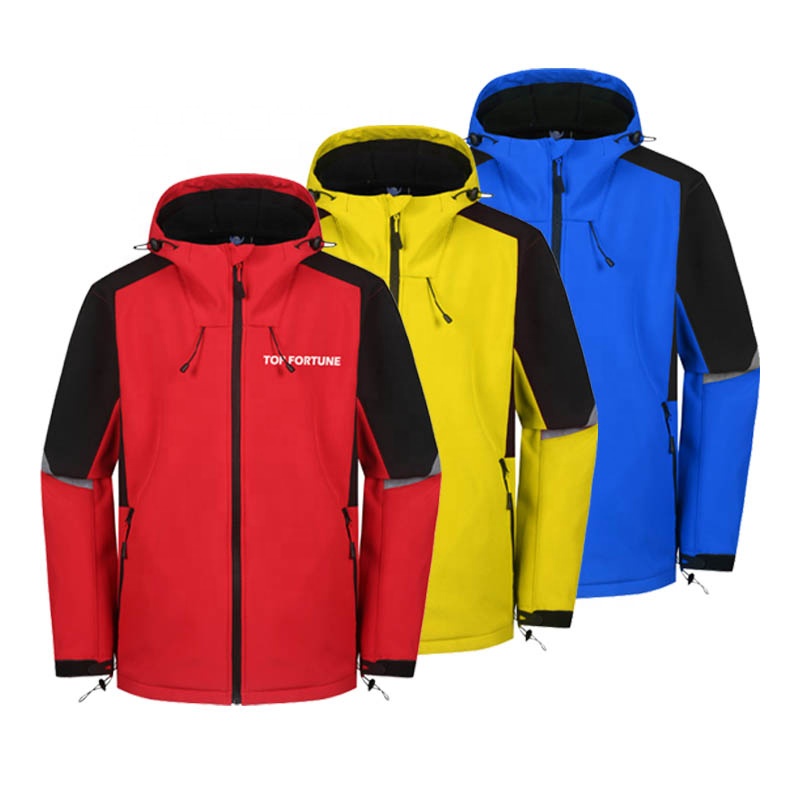 Custom Lightweight Cycling Running Fishing Hiking Windproof Food Delivery Mens Waterproof Softshell Jackets