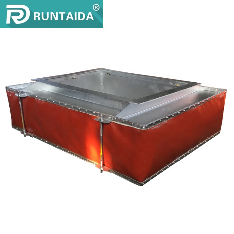 Runtaida неметаллических Компенсатор резиновый силиконовый чехол-бампер с ткань деформационные швы