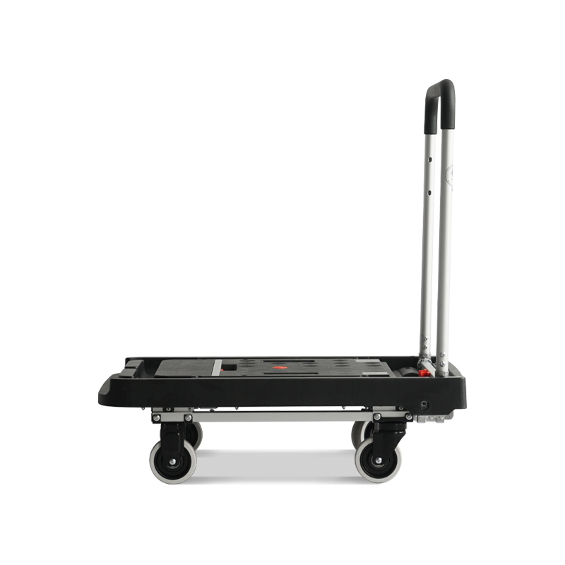 Wholesale 4 Wheel Plastic Folding Hand Push Platform Trolley
