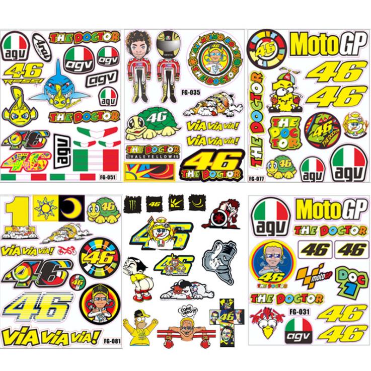 custom 3M vinyl stickers auto motorcycle decals car body stickers