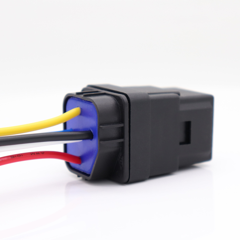 KKA-B4 40A 12V 5pin Universal Automotive Relay and Harness Kit , Waterproof with Metal Bracket, JD1914 Car Relay