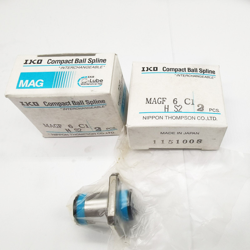 Японская линейная шлицевая гайка IKO MAG6 MAGF6 MAGF6C1HS2
