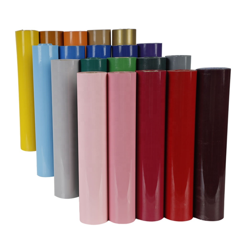 Remlitong Htv PU Heat Transfer Vinyl Heat Press Transfer for t Shirts Vinil Textil Roll Labels Thermal