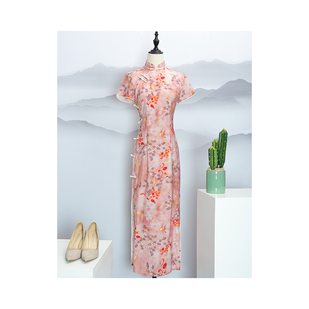Best Price Mdl8006 Clothes Women Chi-Pao Chinese Traditional Clothing Modern Cheongsam