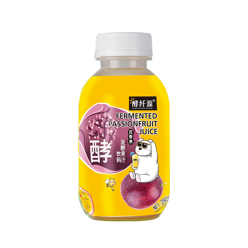 280ml Healthy No Additive Organic Drink SOD Honey Kumquat Lemon Passion Fruit Fermented Juice Halal Beverage