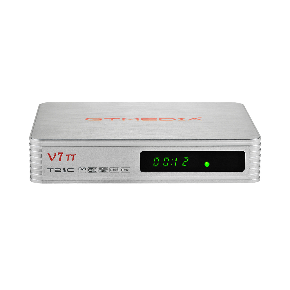 Новинка GTMEDIA V7 TT Full HD DVB T2 цифровая телеприставка HEVC 10-битный медиа-декодер коробка поддержка европейского стандарта книжки Youtube 4G Dongle