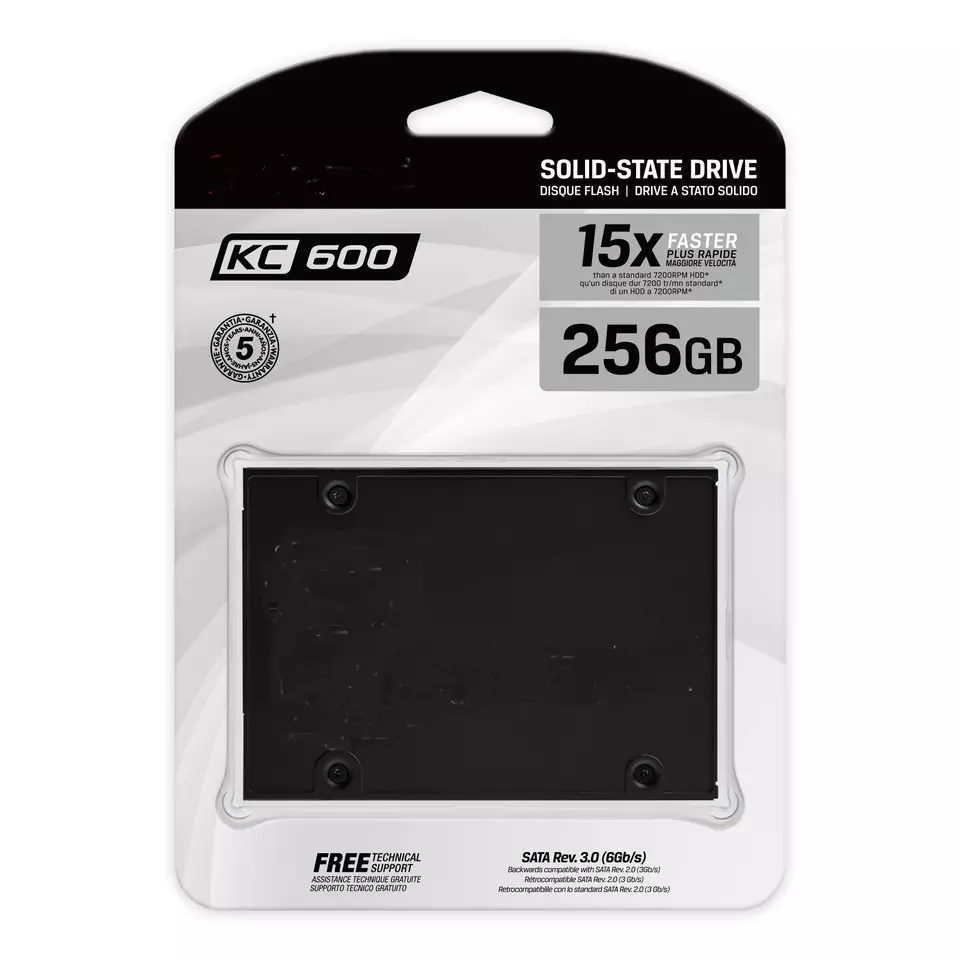 Оригинальный твердотельный накопитель Kingst KC600 256 Гб 512 Гб 1 Тб 2 Тб Sata3.0 2,5 дюйма Disco Duro Внутренний SSD