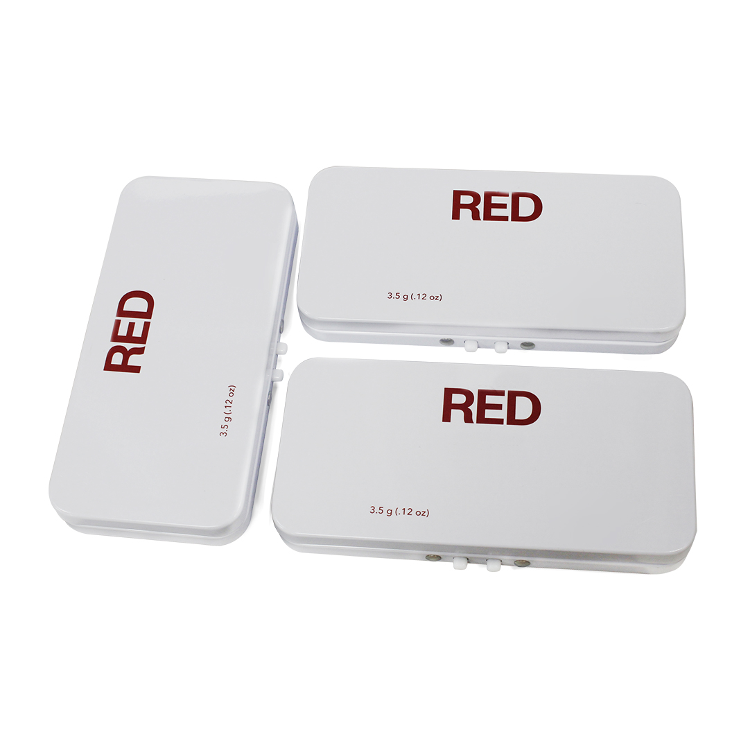 Factory customized airtight child resistance tin box child proof pre rolls metal can box child resistant box for cigarettes