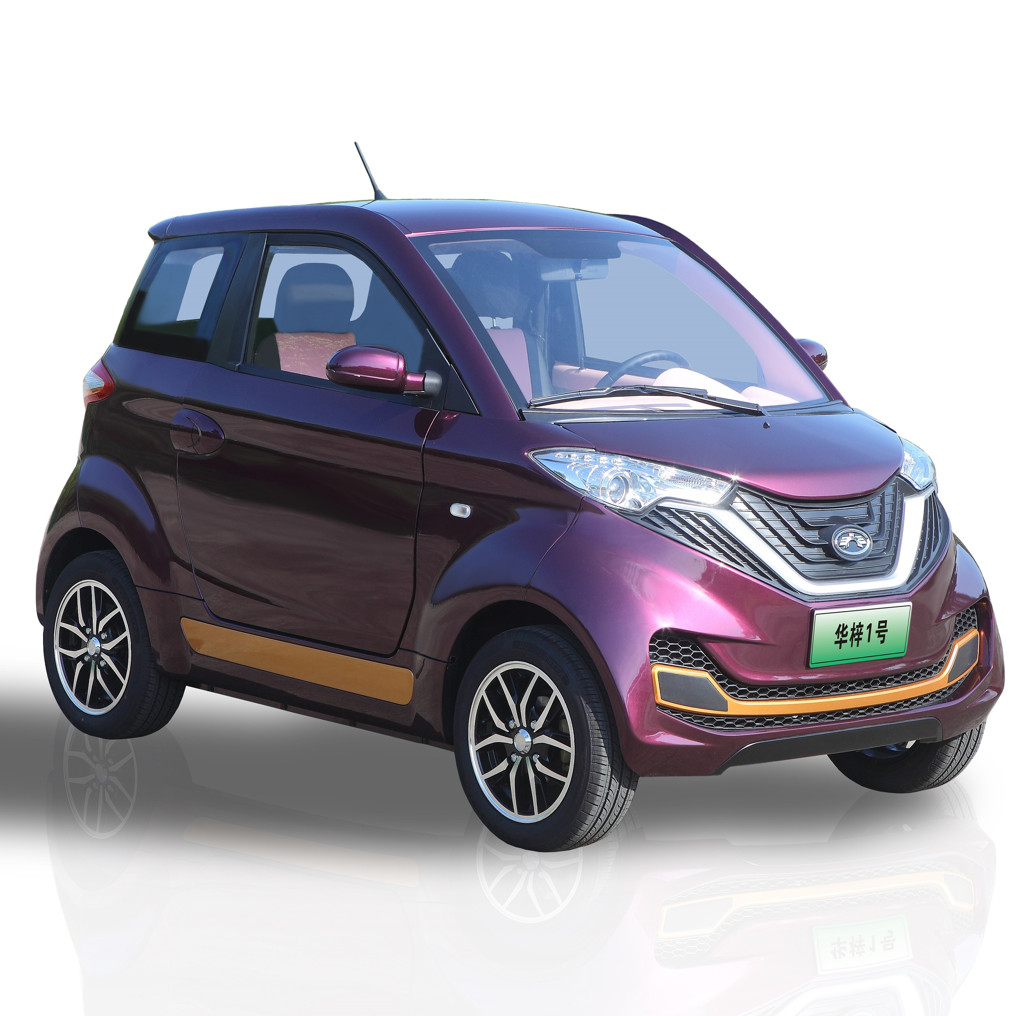 4x4 Angle Purple New Electric Mini Car With baby seats
