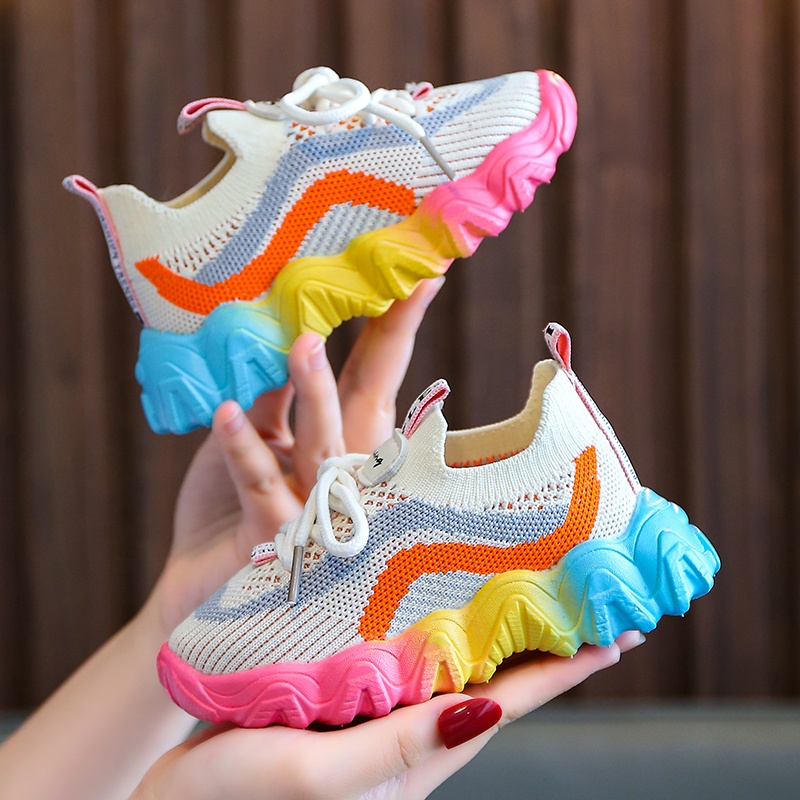 kids shoes spring 2021children's casual boys baby girl shoes unisex running sneakers chaussure garcon