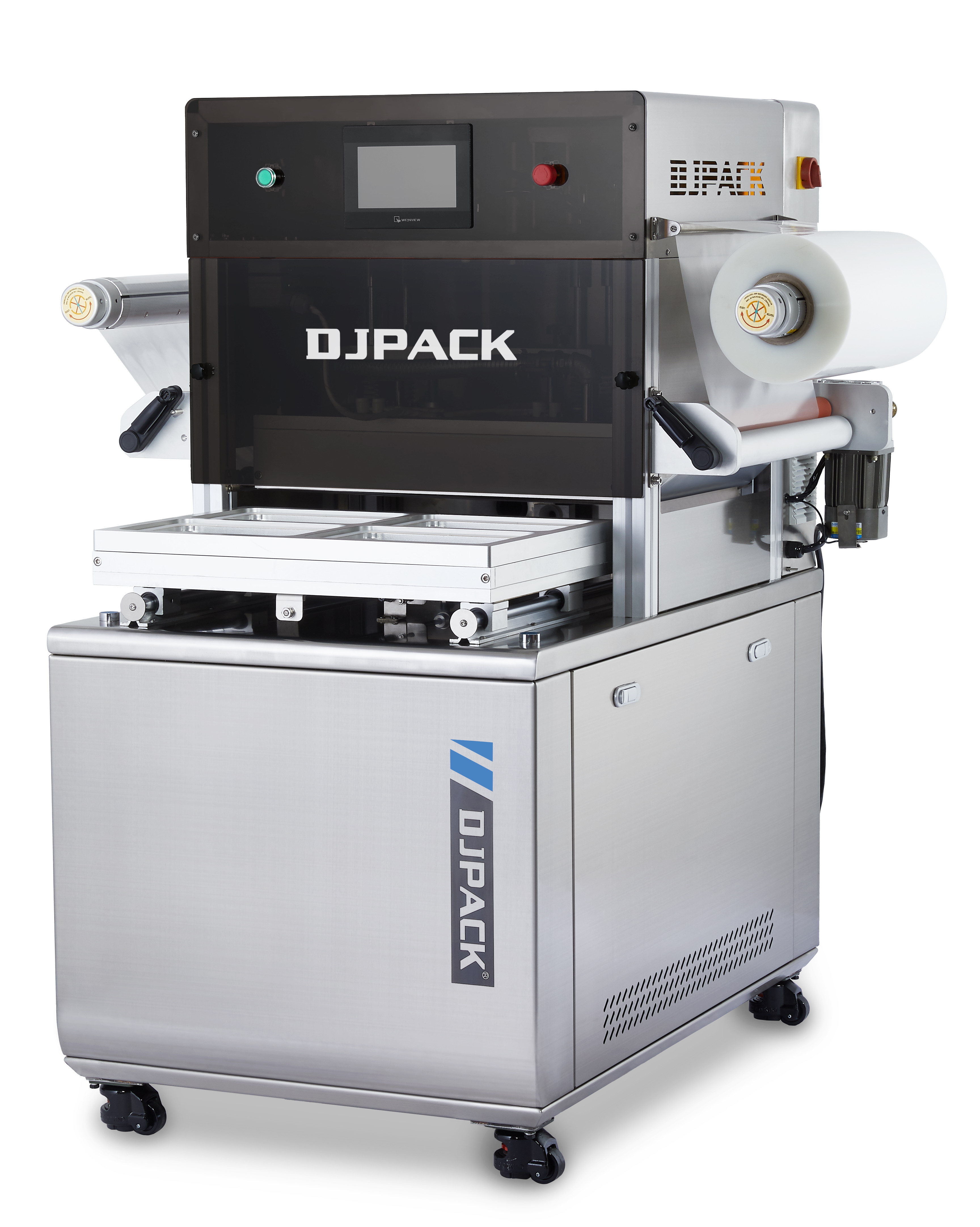 DQ330VSL Semi-Automatic Fresh Meat Seafood Package Vacuum Skin Packaging Machine