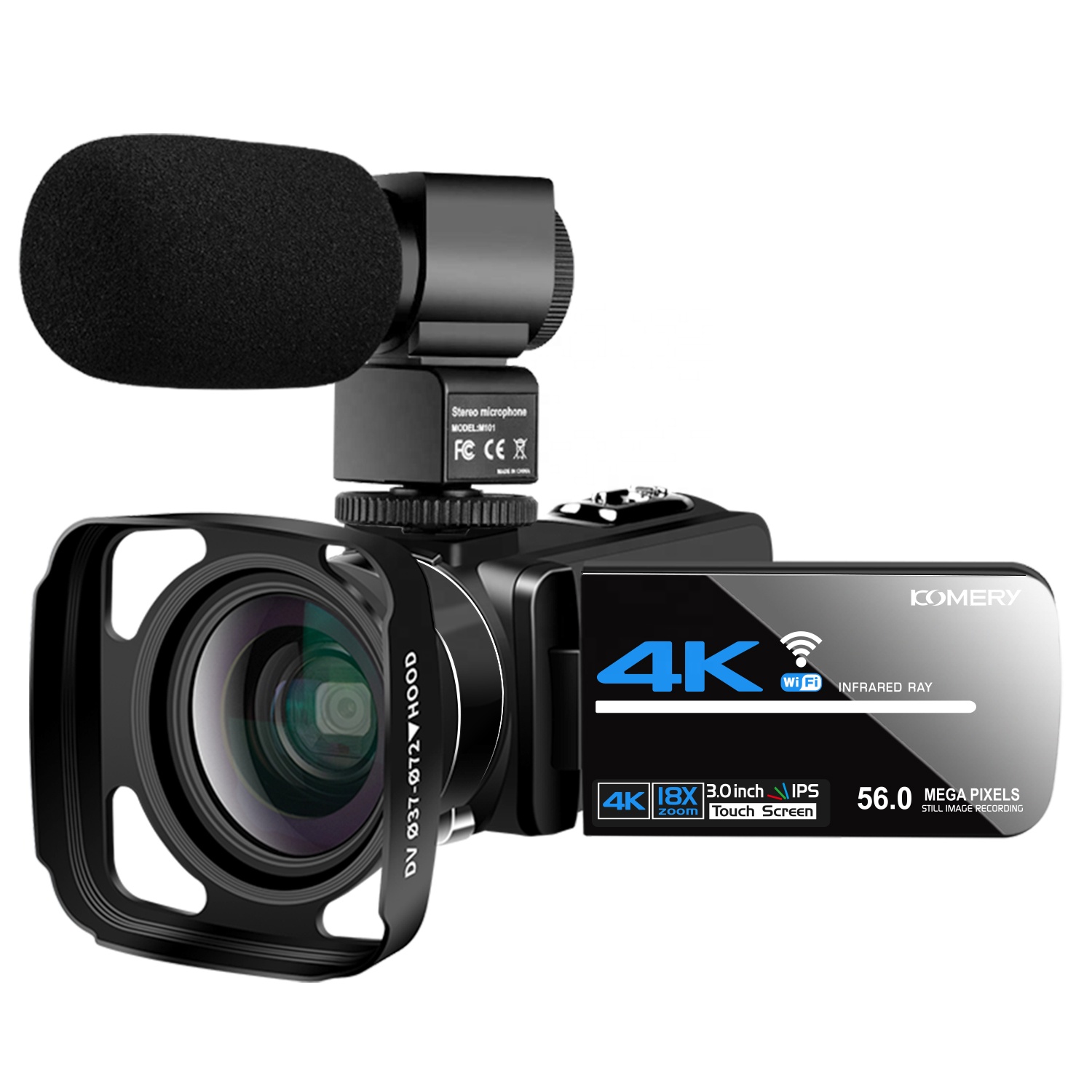 Лидер продаж, видеокамера 4K с цифровым зумом