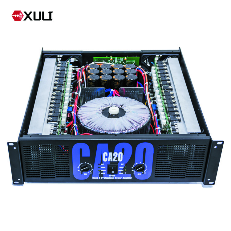 OEM/ODM CA Series 3U звуковой стандарт CA12 CA18 CA20 5000 10000 Вт Профессиональный усилитель мощности