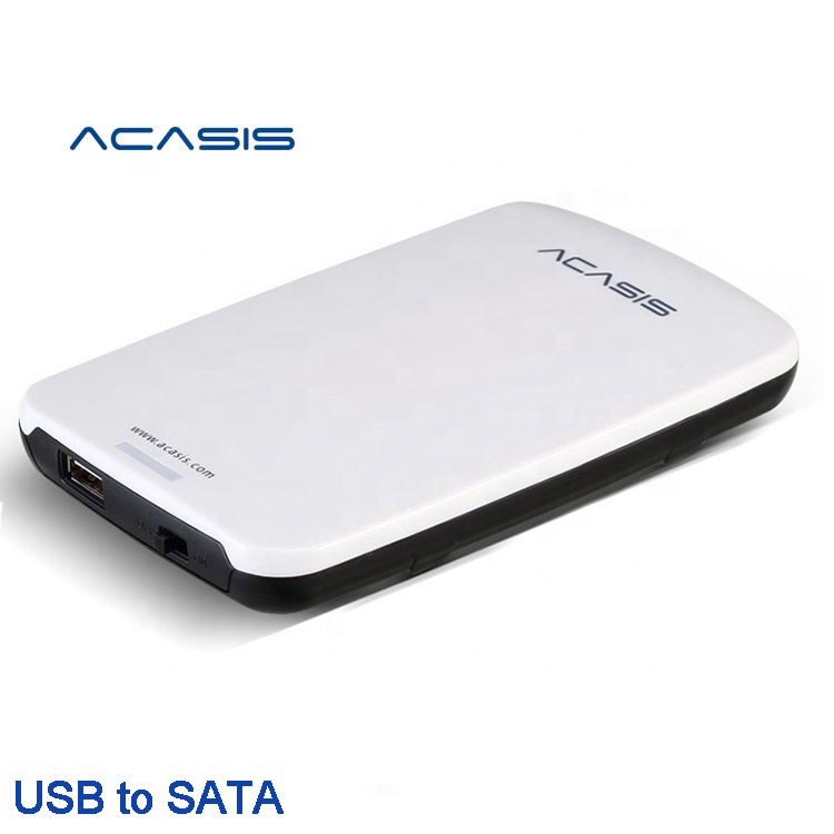 Acasis Plastic 2.5 inch USB 2.0 to SATA Externalcase Disco Duro For Easy to carry