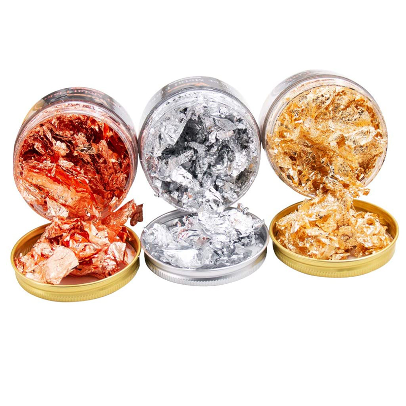 5g Home Furniture Gilding Taiwan imitation Gold Leaf Foil flakes