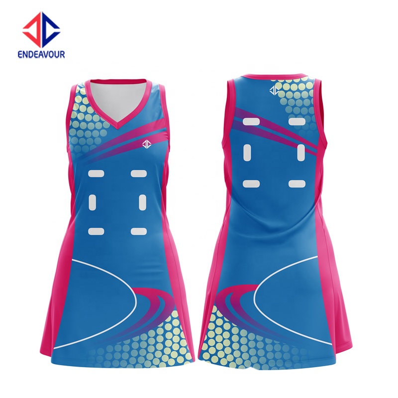 Оптовая продажа, индивидуальный дизайн, сублимационная Униформа netball для продажи