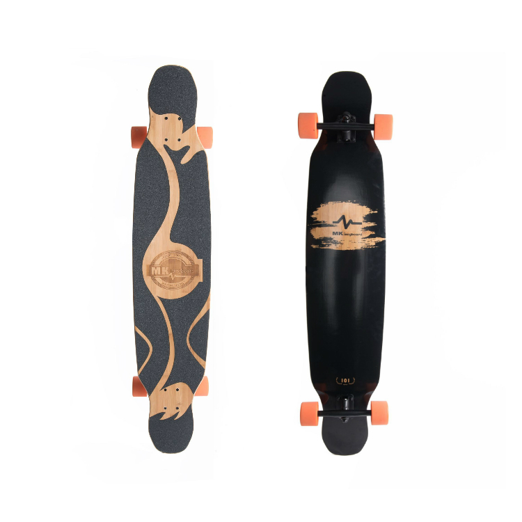 46 inch street wear resistant longboard wooden skate board
