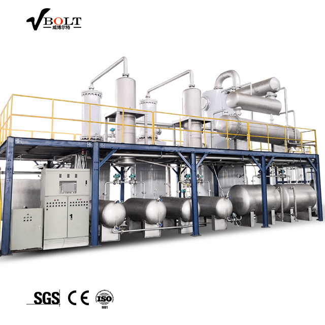 Hot Selling Used Waste Tyre Pyrolysis oil Refining To Diesel Refinery Machine