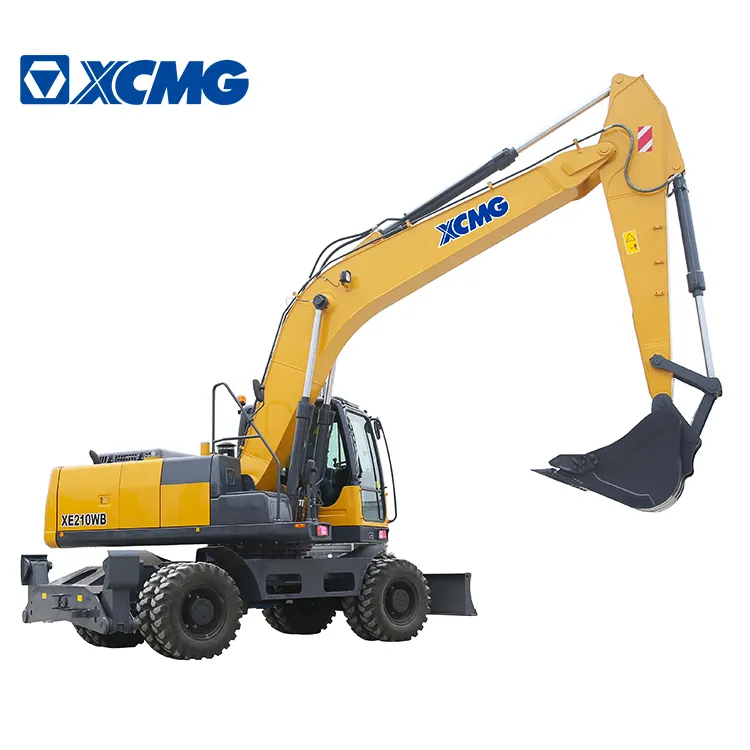 XCMG Manufacturer XE210WB 20 Ton Bucket Wheeled Excavator for Sale