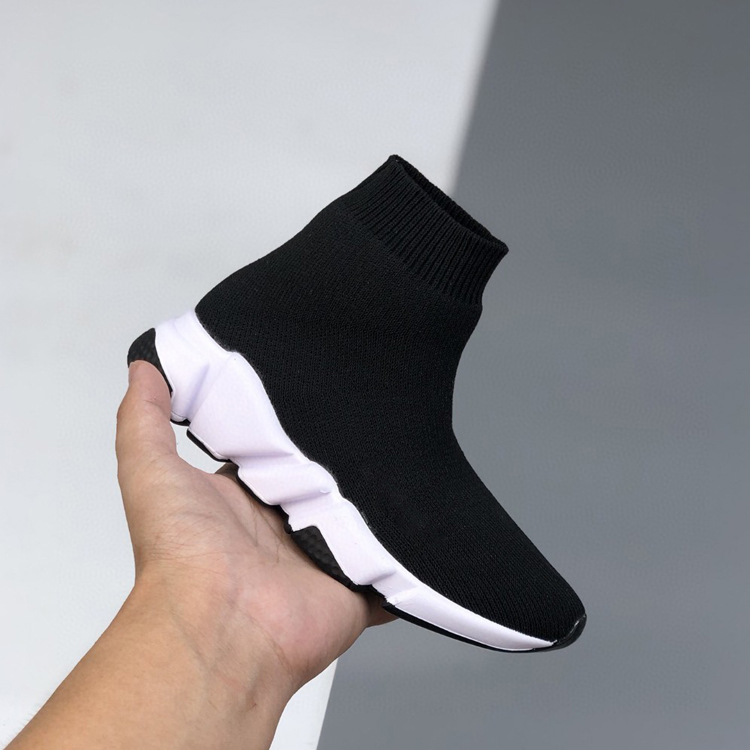 Lightweight Original 1:1 Casual Blencia Balancigas Balensiagas Belanciaga Balenciaca Kids Children Balanciaga Sock Shoes