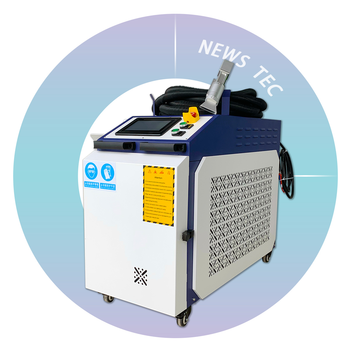 Hand-held laser cleaning machine Cleaning equipment 2000w 3000W fiber laser cleaning machine