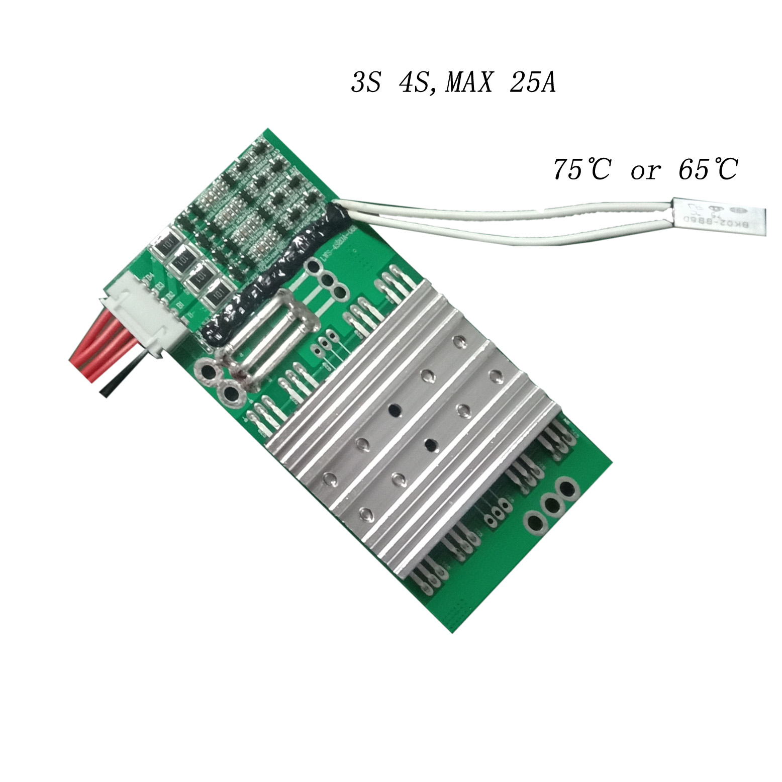 Литиевая батарея PCM/PCBA/BMS 10A 15A 20A для 12,8 V(4S) LiFePO4 аккумуляторных батарей bms