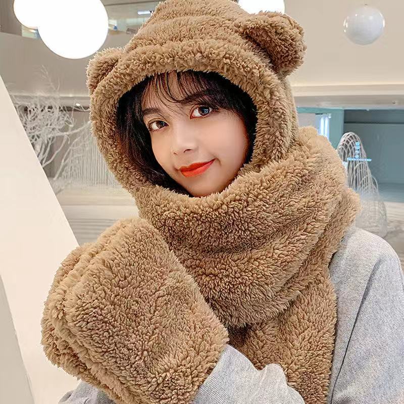 tye dye 2021 woman neck baby kids glov scarves for women winter hat and scarf set