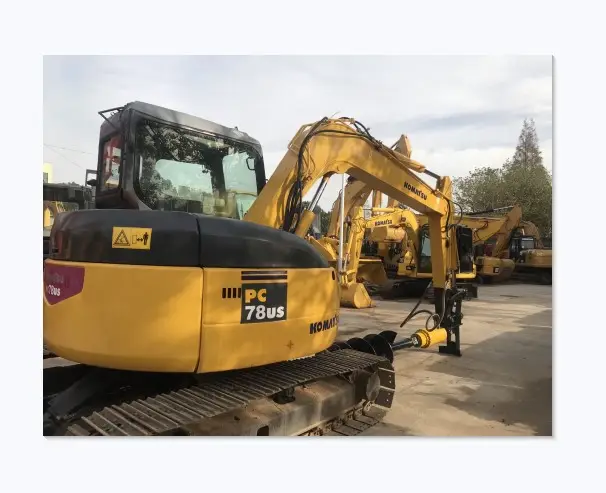 product second hand japanese excavator Komatsuu-78 with high operating efficiency cheap for sale