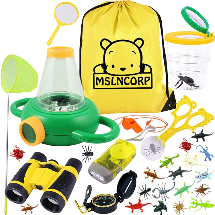 Kids Explorer Kit And Nature Exploration Toy With Vest   Hat Costume For Boys Girls