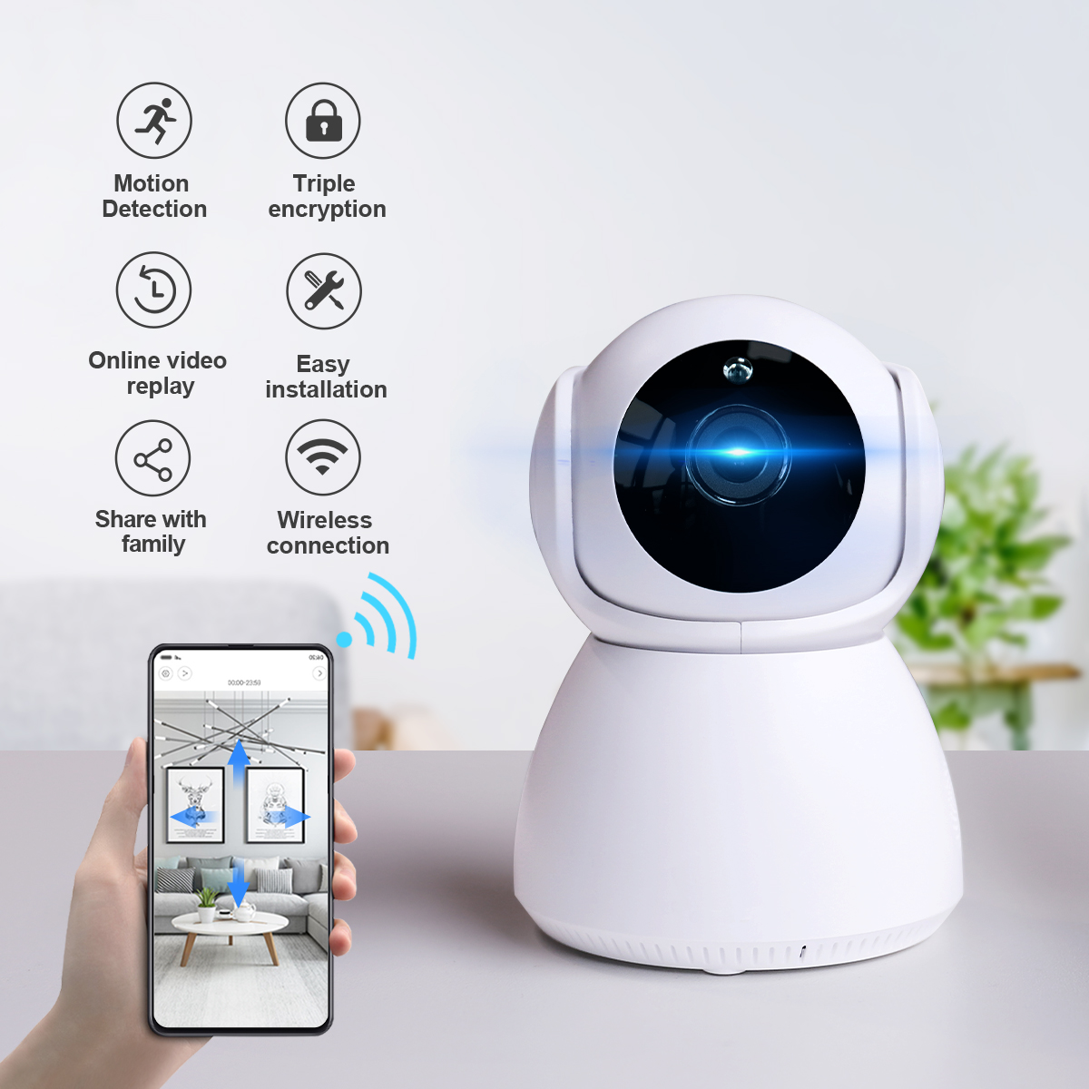 Горячая Распродажа 2021, самая дешевая мини 1080p 3 Мп, 2 МП домашняя Wi-Fi ip-камера видеонаблюдения, беспроводная Wi-Fi Сетевая камера, маленькая Wi-Fi IP-камера видеонаблюдения V380