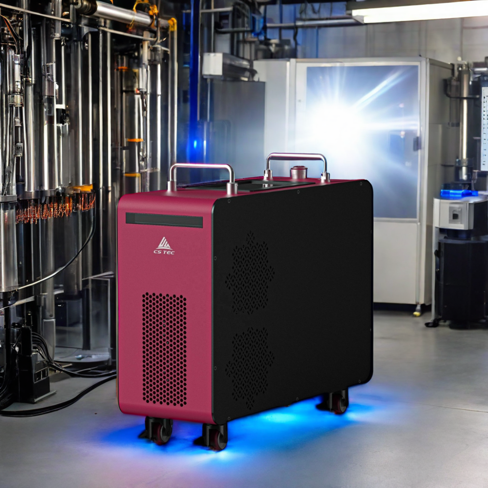 Pulse Laser Cleaning Machine 100w 200w Drawbar Box Portable Cleaning Machine Handheld Pulse Laser Cleaning Machine