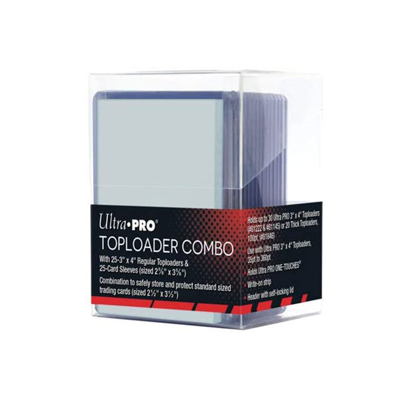 Ultra PRO 3 "x 4" Toploaders и прозрачные рукава для коллекционных торговых карт